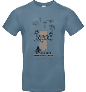 2026 REOC Greek Natonal Rally official t-shirt